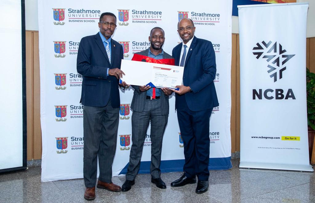 A big congratulations to the NCBA - @SBSKenya EDP 2nd Cohort Graduates. Your dedication and accomplishments are the foundation of tomorrow's leadership! Keep leading with purpose and making a difference. #NCBATwendeMbele #Goforit