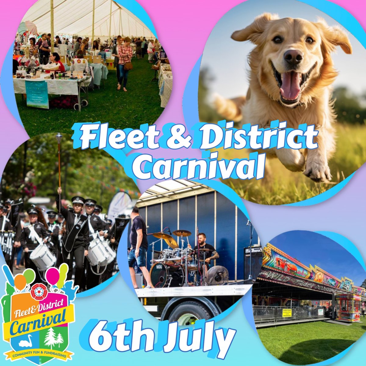 On July 6th, the 67th @Fleet_Carnival at Calthorpe Park will be a fantastic day out. This year’s SAFARI-themed event promises fun for the whole family with stalls, games, live music, and a dog show. Join us to support @ParityFD. fleetcarnival.org #Fleet #hampshire #carnival