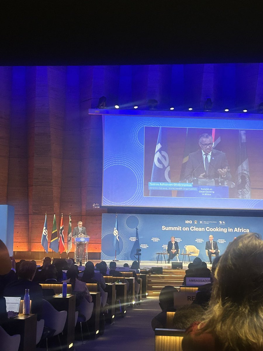 « Breathing and cooking are essential for life. 
 
And yet for millions of people, they are a cause of disease and death, from stroke, cancer and asthma »

<a href="/WHO/">World Health Organization (WHO)</a> estimates that every year, 3.2 million people die from household air pollution ». <a href="/DrTedros/">Tedros Adhanom Ghebreyesus</a> at <a href="/IEA/">International Energy Agency</a> <a href="/fbirol/">Fatih Birol</a>