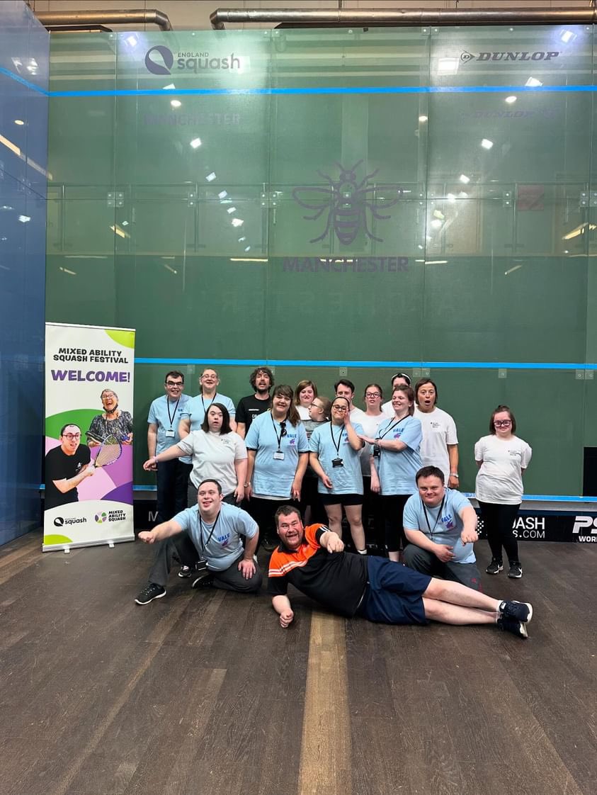 Mixed Ability Squash Festival at the National Squash Centre ☑️

We had an absolutely rocking time with the @SayHelloAtTPP (aka Vale Vanguards) and The Calder Crocs, making memories and sharing in the pure joy of being on court together. ❤️

@england_squash
@IMAS_sport4all