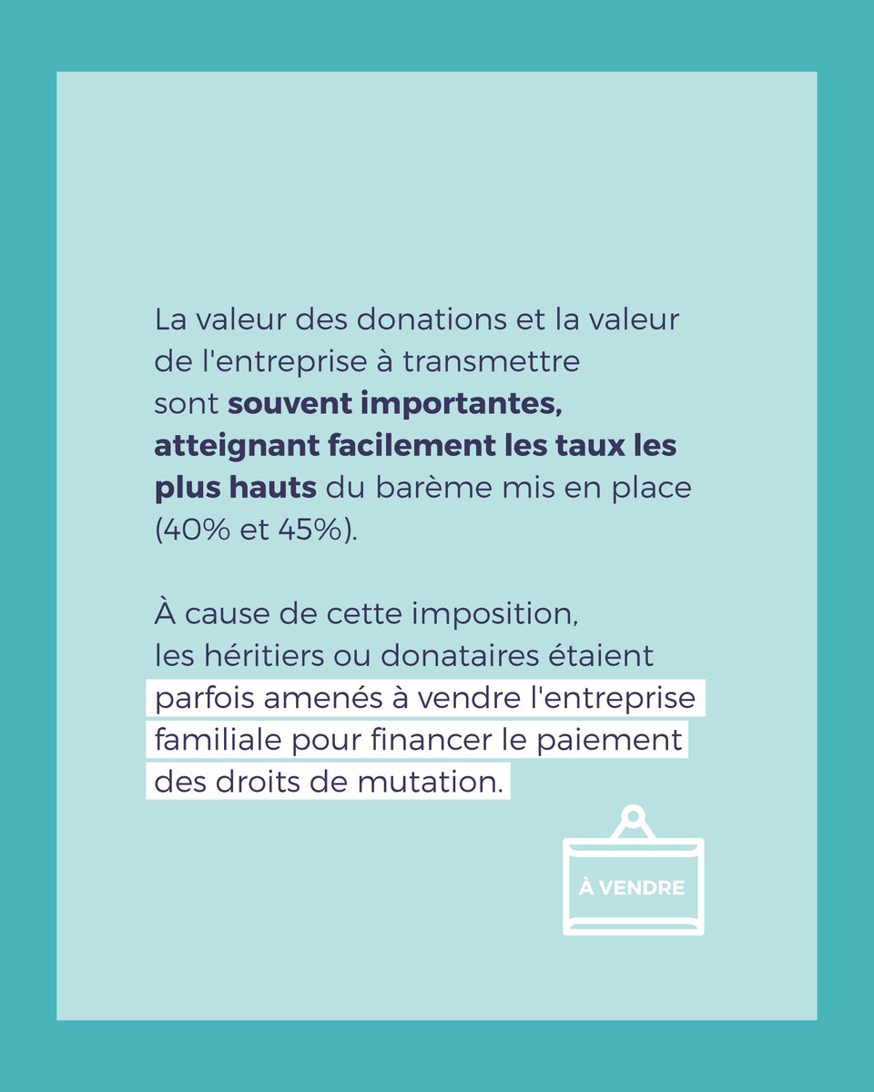 La transmission d’entreprises familiales est régie par de nombreux dispositifs, dont le pacte Dutreil qui permet de bénéficier d’une exonération partielle des droits de mutation sur la valeur, sous certaines conditions.

#pactedutreil #entreprises #succession #notariat