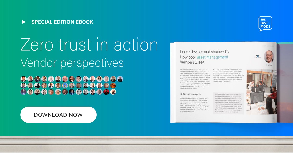 Jason Winder, CTO of @Aerstone explores how poor #assetmanagement and #shadowIT can hamper ZTNA deployments in @TheFastMode’s latest #eBook ‘Zero Trust in Action: Vendor Perspectives’. thefastmode.com/telecom-white-… #zerotrust #trafficvisibility #networksecurity #cybersecurity