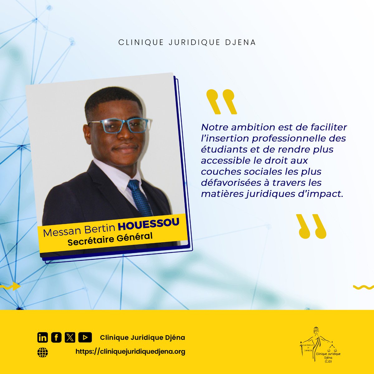 Clinique Juridique Djena - CJD tweet media