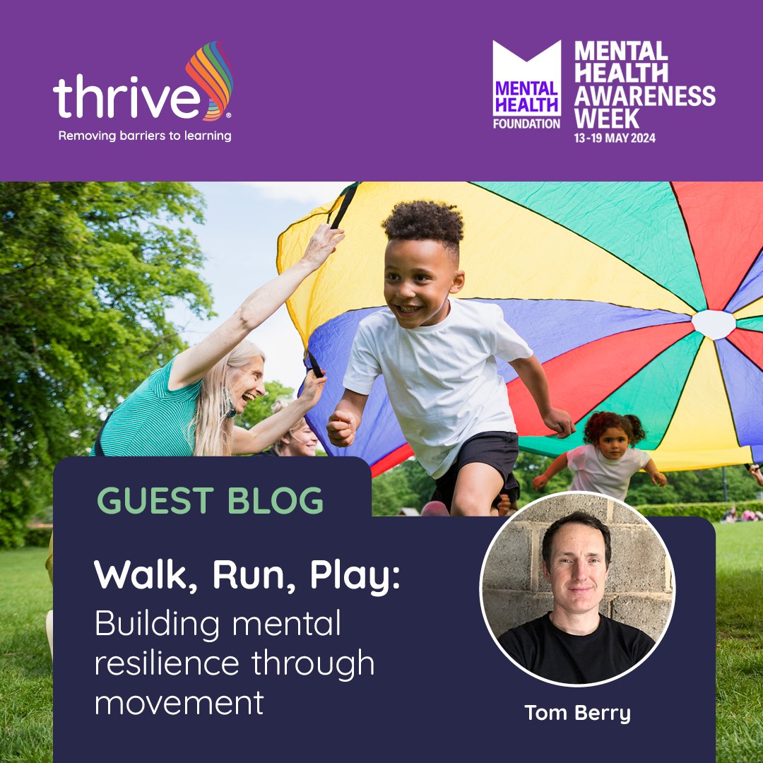 For #MentalHealthAwarenessWeek, we invited personal trainer and athletics coach @Tom_Berry_PT to write a guest blog sharing his insights into the power of #movement for mental health. Click here to take a look: eu1.hubs.ly/H093vnv0 #edutwitter #MHAW @CYPMentalHealth