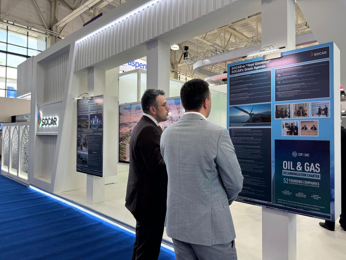 📌 Happening now: Our pavilion at the 26th 'Oil & Gas of Uzbekistan - OGU 2024' #international #exhibition is receiving a warm welcome and attracting significant interest! #SOCAR