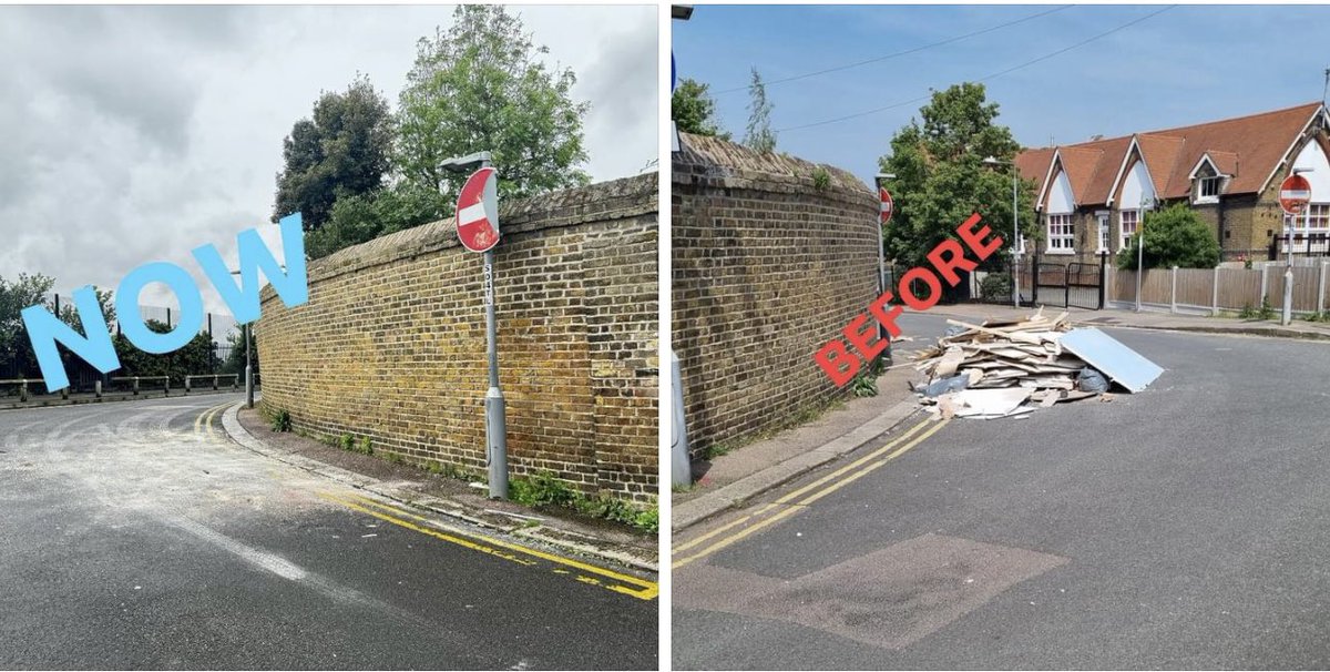 #ReportedSorted 

The reported flytipping outside Purfleet Primary Academy has been removed.

*Flytipping is a CRIME & there is NO excuse for this!

#CllrQaisarAbbas #MakingThingsBetter