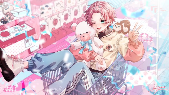 「holding teddy bear」 illustration images(Latest)