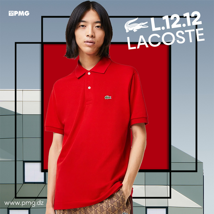 PlayModeGroup's tweet image. Découvrez l'iconique Polo Lacoste L.12.12, symbole d'élégance et de qualité intemporelle ! 📷📷
📷 Créé par René Lacoste en 1933, ce polo est un véritable classique
livraison disponible dans 58 wilayas ! 📷
📷 commander maintenant sur le site pmg :
pmg.dz/page/1/?s=polo…
#PMGdz