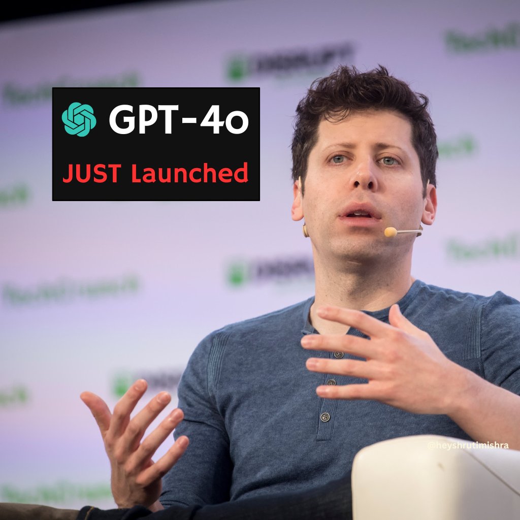 aaditsh's tweet image. OpenAI has released its latest and best-performing model, GPT-4o.
And it's available for free.
Here are 5 amazing things it can do: