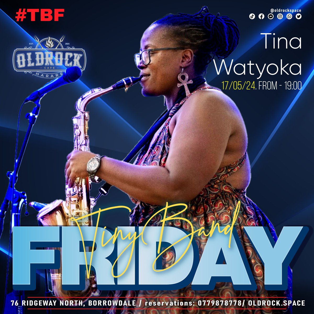 oldrockspace's tweet image. Get ready for a cozy night of music with Tina Watyoka this Tiny Band Friday! #OldRockCafé #TinyBandFriday #TinaWatyoka