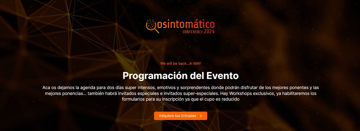💥Faltan 3️⃣ días para <a href="/OSINTomatic/">OSINTomático</a>💥 

El mayor congreso de #OSINT‍ e #IngenieríaSocial🌐
donde hablaremos de "Las nuevas estrategias de comunicación rusas en #RRSS📳 tras la guerra de Ucrania"🌍 con <a href="/PaulaNagore/">Paula González Nagore</a> y #RaquelG.

📅Viernes 17
🕑14:10–14:40h

👉osintomatico.com/programacion-2…