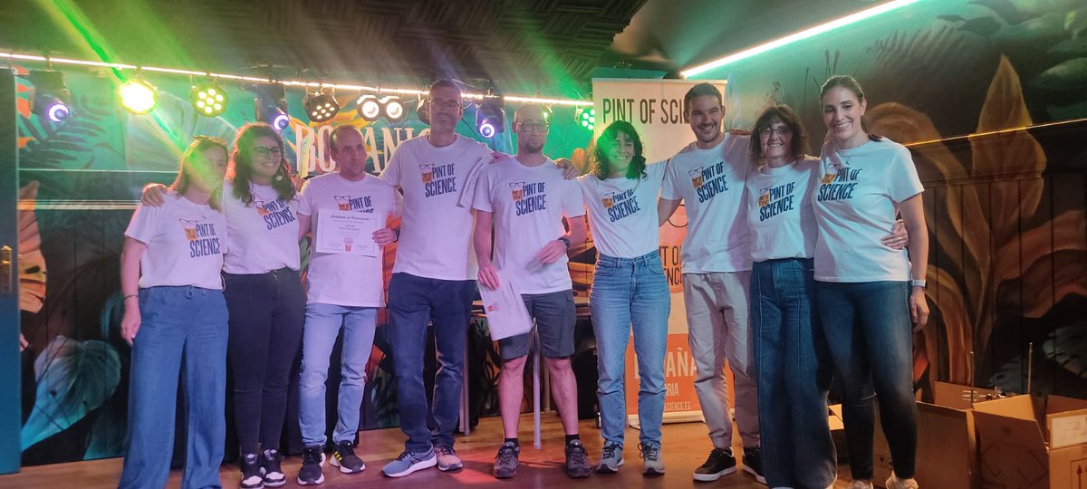 La EiFAB colabora en el Pint of Science con charlas y experimentos sobre cambio climático. Jornada muy amena en el Botánico Soria. #PintOfScience #ClimateAction