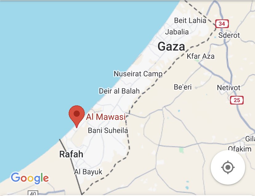 Our teams tell us that the so called ‘safe area’ in Rafah that The Israeli military are forcing people to move to is full. UNWRA say 360,000 have already been forced to relocate there. People are setting up tents on the beach because there is no space. There is nowhere to go!