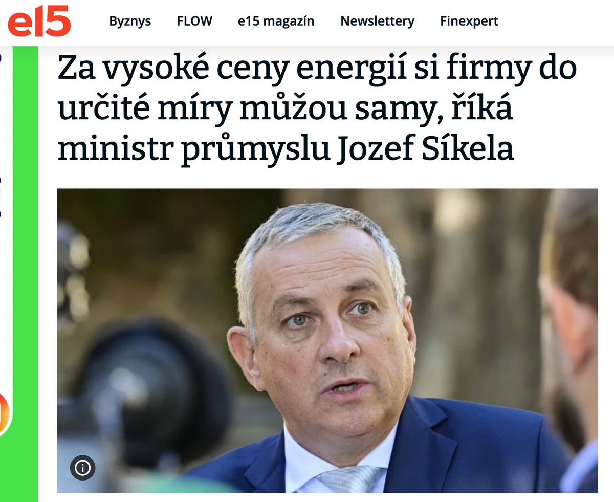 Investice Microsoft je zrušena, korporátním žargonem pozastavena 😉 Stejně jako gigafactory VW. Jediný, koho @JozefSikela za 2 roky uspokojil, jsou zahraniční banky, kterým věnoval 40 mld. za ztrátové plynovody - toto spropitné platí každý měsíc spotřebitelé. Ale podle něj si za