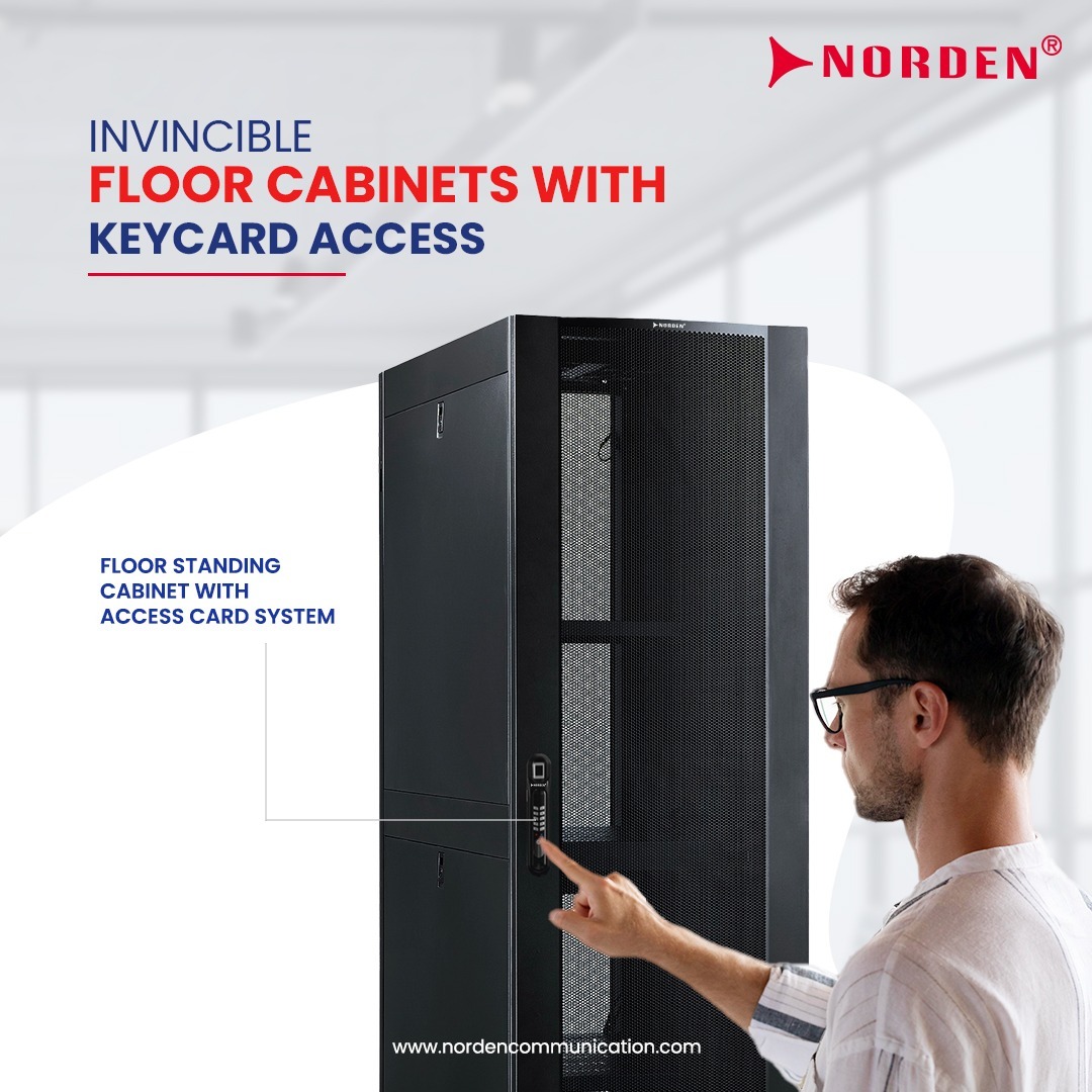 Discover the pinnacle of security and functionality with Norden Floor-standing cabinets, tailored for communication and data rooms. Upgrade your setup with premium floor-standing cabinets.

#nordencommunication #floorstandingcabinets #premiumcabinets #transformyourspace