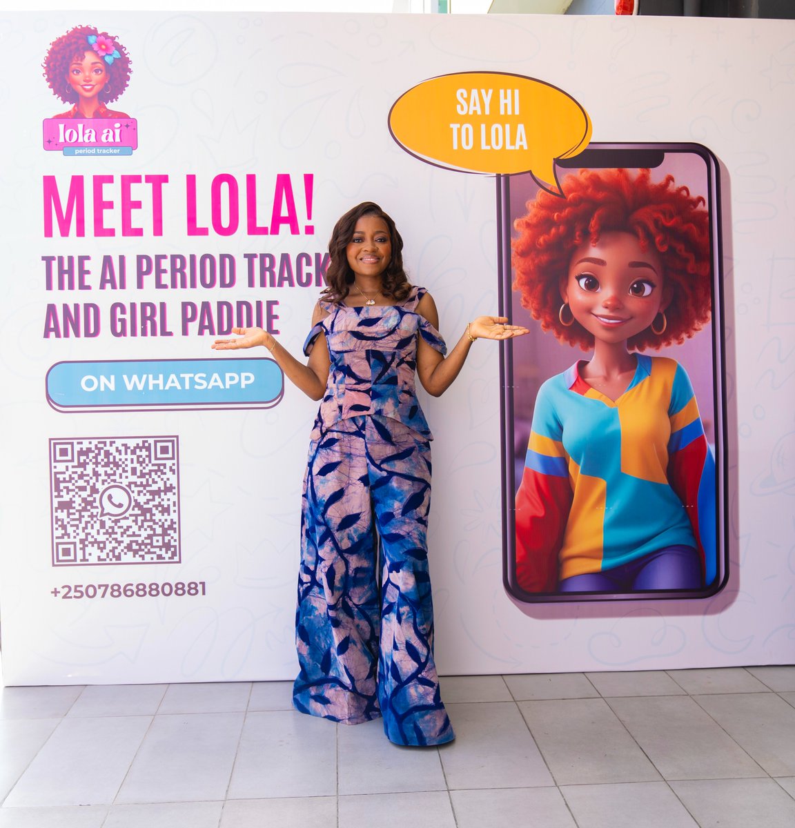 This has been cooking for so long, so I am beyond excited to share Lola with you all. Meet Lola AI by @healthtracka Lola AI is your menstrual health bestie - She is your AI period tracker on WhatsApp, she is your girlfriend with all the cool tips about your menstrual health