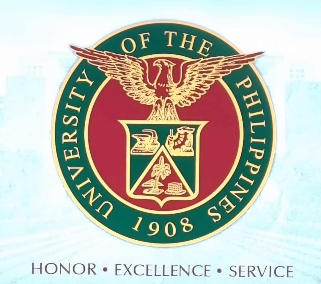 'Our new motto. Honor and Excellence in the Service of the Nation! UP serves. It’s our reason for being.'

- @upsystem UP President Jijil Jimenez. ✊🏼🇵🇭🌻