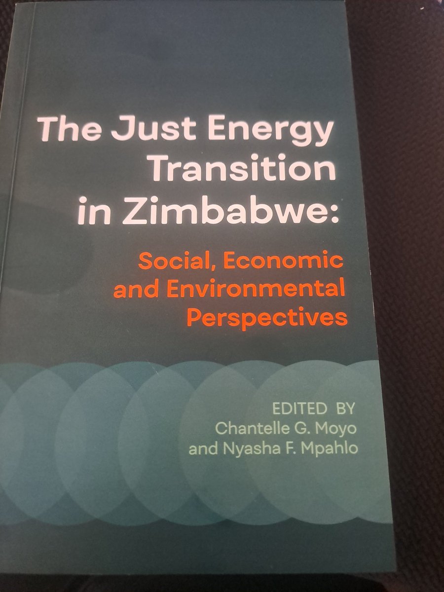 VaMberikwazvo (@mukasiri) on Twitter photo To paraphrase, as an African, i must only write about socio-economic benefits from mining using lowercase bcoz investors capitalise on our pain
Excited to have contributed a book chapter A Zoom in on the Potential Fiscal & Economic Benefits
Kudos <a href="/greengovzw1/">Green Governance Trust</a> <a href="/chantelle_moyo/">Dr. Chantelle G Moyo</a> To paraphrase, as an African, i must only write about socio-economic benefits from mining using lowercase bcoz investors capitalise on our pain
Excited to have contributed a book chapter A Zoom in on the Potential Fiscal & Economic Benefits
Kudos <a href="/greengovzw1/">Green Governance Trust</a> <a href="/chantelle_moyo/">Dr. Chantelle G Moyo</a>