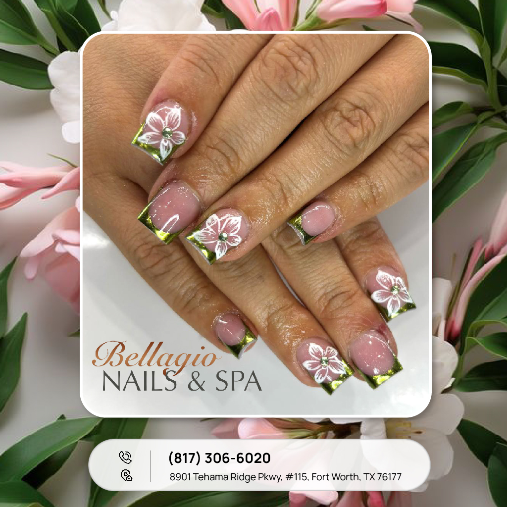 Captured a little garden paradise on your nails. 🌿✨
#bellagionailspa #bellagiotx #bellagionails #bellagiofortworth #nailsalonfortworth #nailsalontx #nail #nailsoftheday #longnails #naildesign #nailsalonnearme #glitternails #nailsalon #instanails #naillove #nailaddict #nails💅