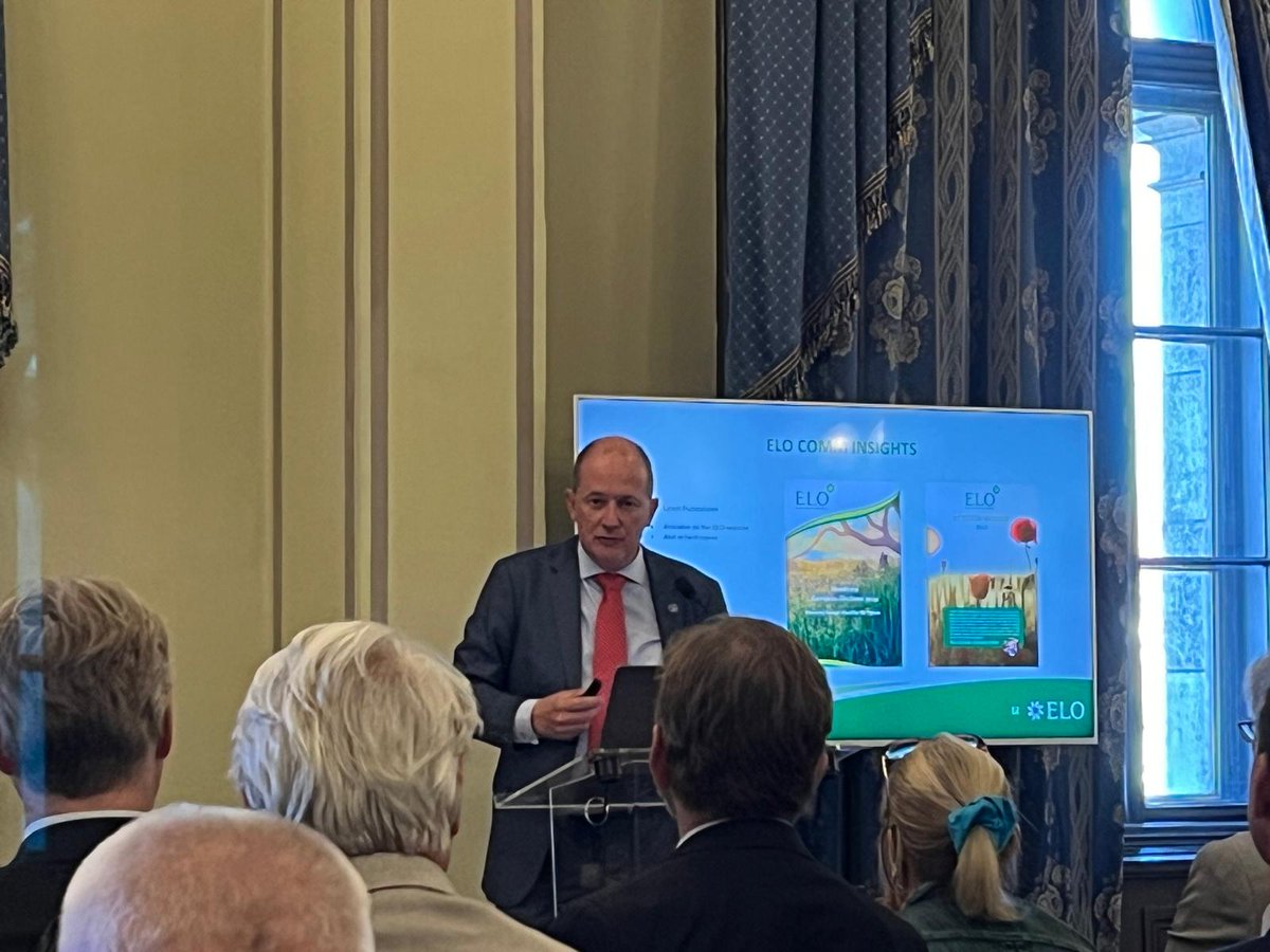 Privileged to hear the views of Dr Zsolt Feldman, Secretary of State for Agriculture and Rural Development. ELO Secretary-General used this opportunity to unveil the ELO Manifesto and our key messages for the Hungarian EU Presidency. 
europeanlandowners.org/publications/m…