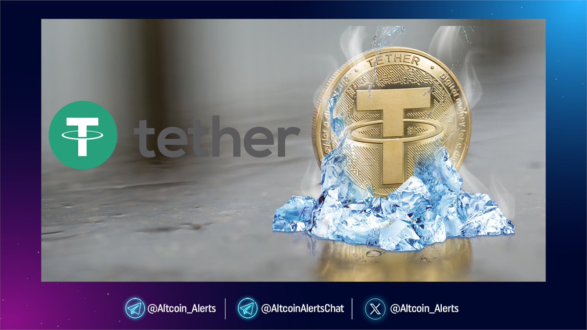 🔔 @Tether_to Freezes $5.2M $USDT Tied to Phishing Scams !

Stablecoin issuer #Tether froze $5.2 million of its $USDT linked to phishing scams on May 14. The USDT was stored in 12 #Ethereum wallets labeled as 'USDT Banned Address.' @SlowMist_Team, an on-chain analytics firm,