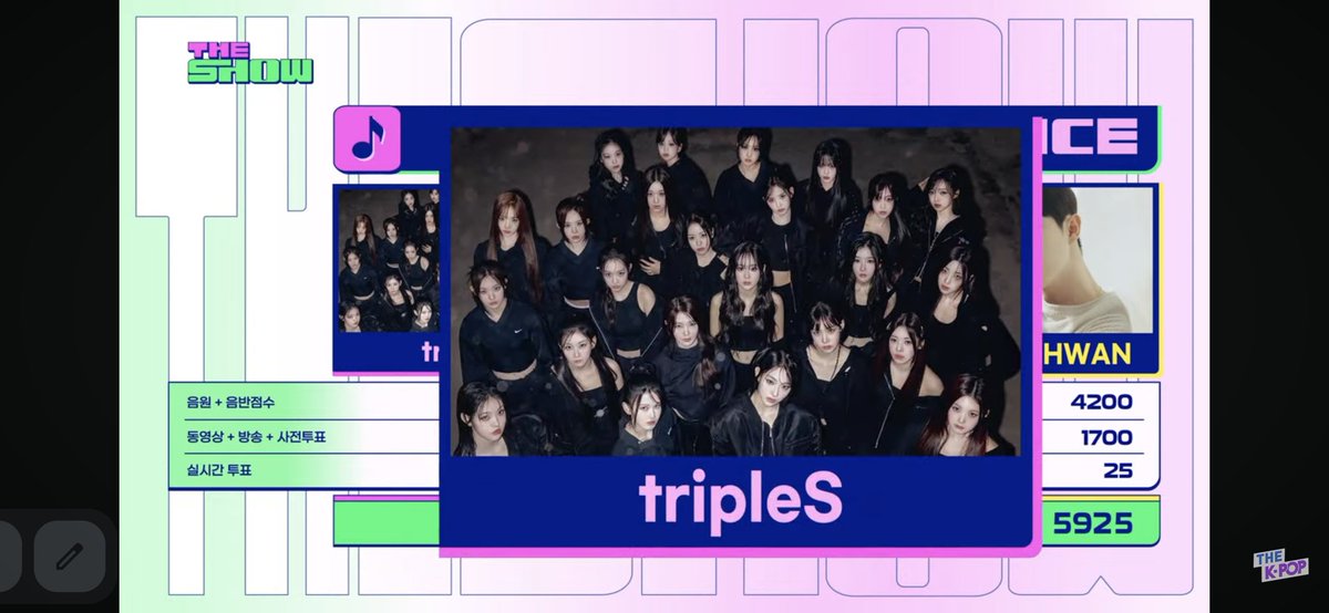 ˚｡⋆ tripleS has won their first live show award