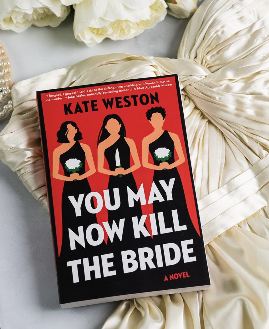 It’s publication day for the US edition of YOU MAY NOW KILL THE BRIDE with @randomhouse - I absolutely love these complicated, messy women and I really hope that other people enjoy their complicated, messy and murderous bachelorette parties too.