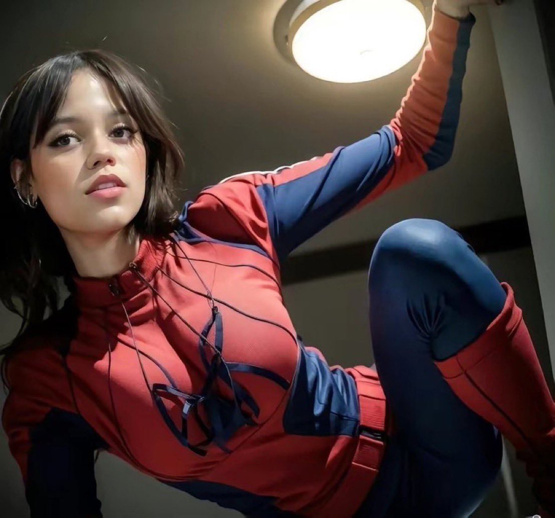 If Jenna Ortega was Spider-Woman
