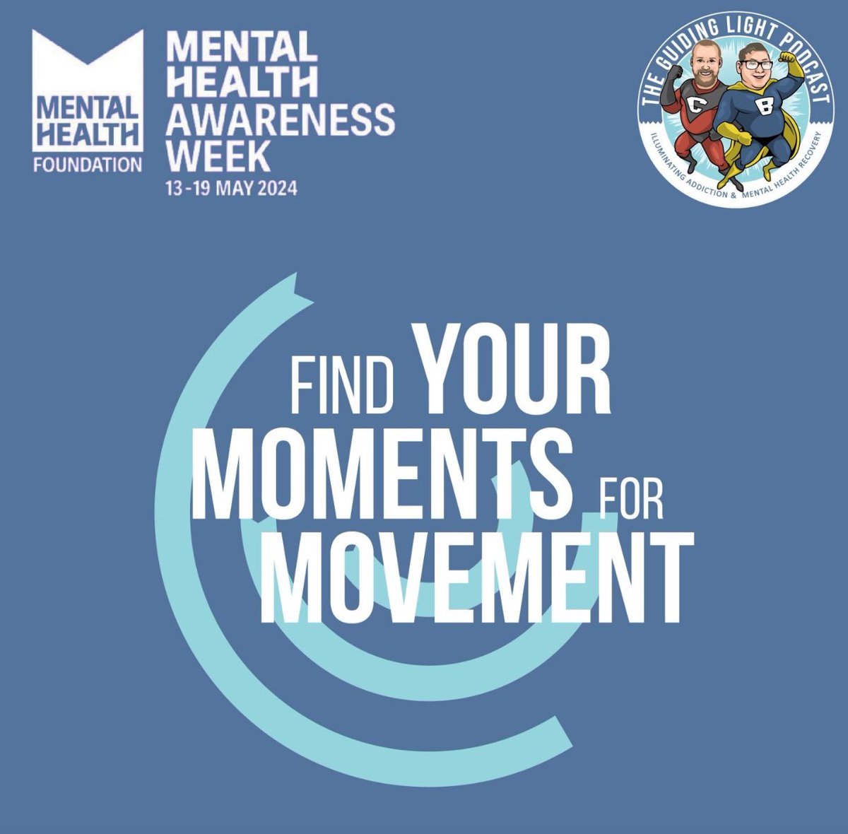 This Mental Health Awareness Week, let's prioritise movement for mental well-being! Find a movement you love, whether it's yoga, dancing, or walking, and make it a part of your self-care routine. Let's support each other in staying active for our minds and bodies.