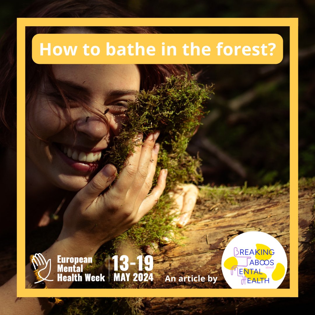 What are forest baths?  It’s walking in the forest, connecting with nature.

Our #BreakingTaboos blog highlights 3 benefits: 
1/ Stress reduction 
2/ Improved concentration 
3/ Reduced depression & anxiety symptoms

#ErasmusPlus #EuropeanMentalHealthWeek #BetterTogether
