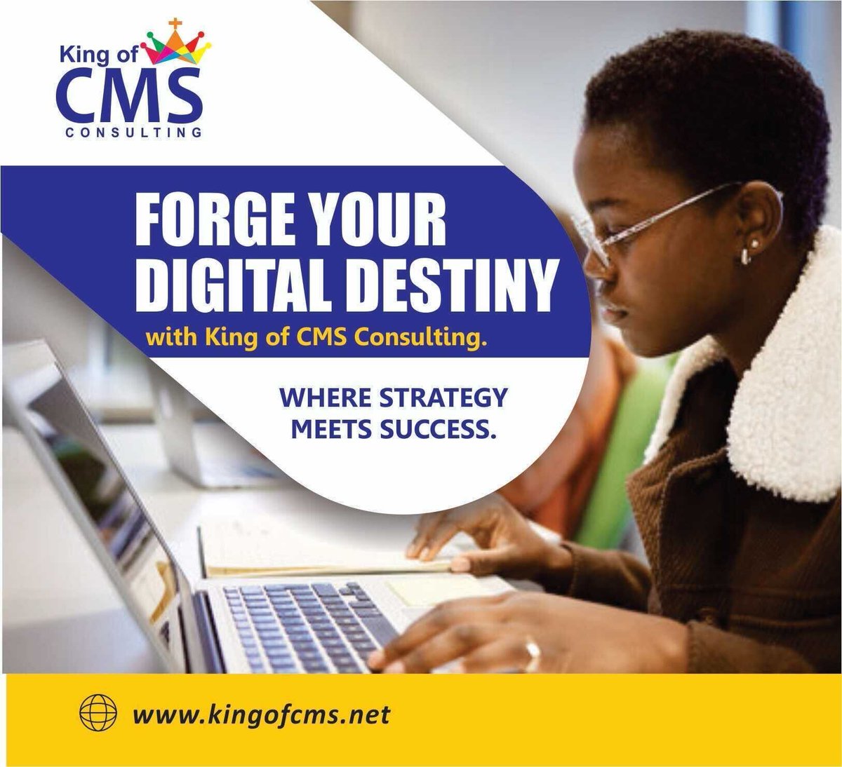 Take charge of your digital identity by working with King of CMS Consulting. Take control of the digital sphere and establish your dominance with our customised solutions.
#ITsolutions #DigitalTransformation #ChatGPT #tuesdayvibe