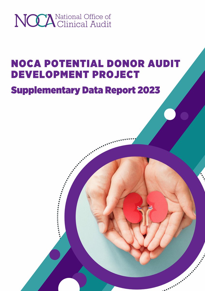 🚨 Exciting News! 🚨 The NOCA Potential Donor Audit (PDA) Development Project Supplementary Data Report 2023 has been published today. This report provides an update to the three month pilot data presented in the PDA Development Project Report for the full calendar year (2023).
