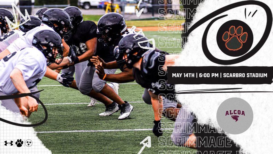 Spring scrimmage today! Come out and catch your Panthers in action at 6 pm at PHS. #WelcomeToTheJungle