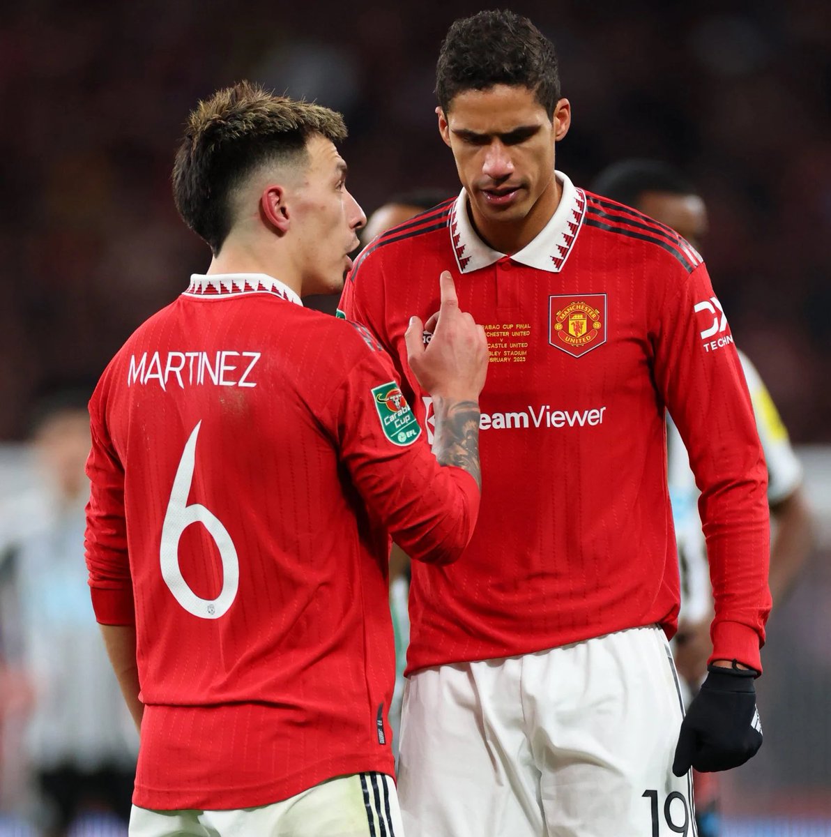 Undoubtably the best CB partnership we’ve seen at United since Rio x Vidic, the main reason we were successful last season Please.. for old times sake run it back for the FA Cup final and let Varane have the send off he deserves ❤️