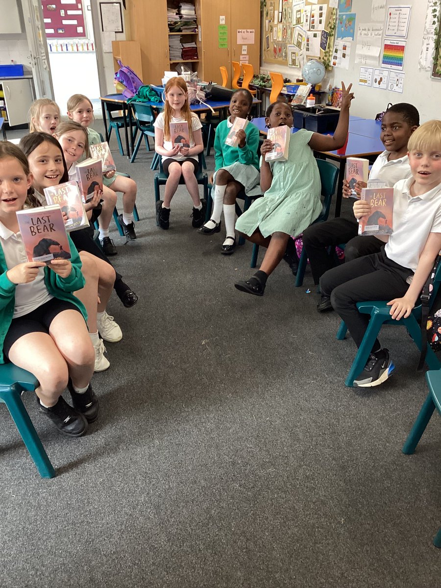 Book Club have voted to read Hannah Gold's novel The Last Bear and they are all engrossed reading about the adventures of a young girl called April and her friend Bear. They have researched the author too and are very interested in reading some more of her books!