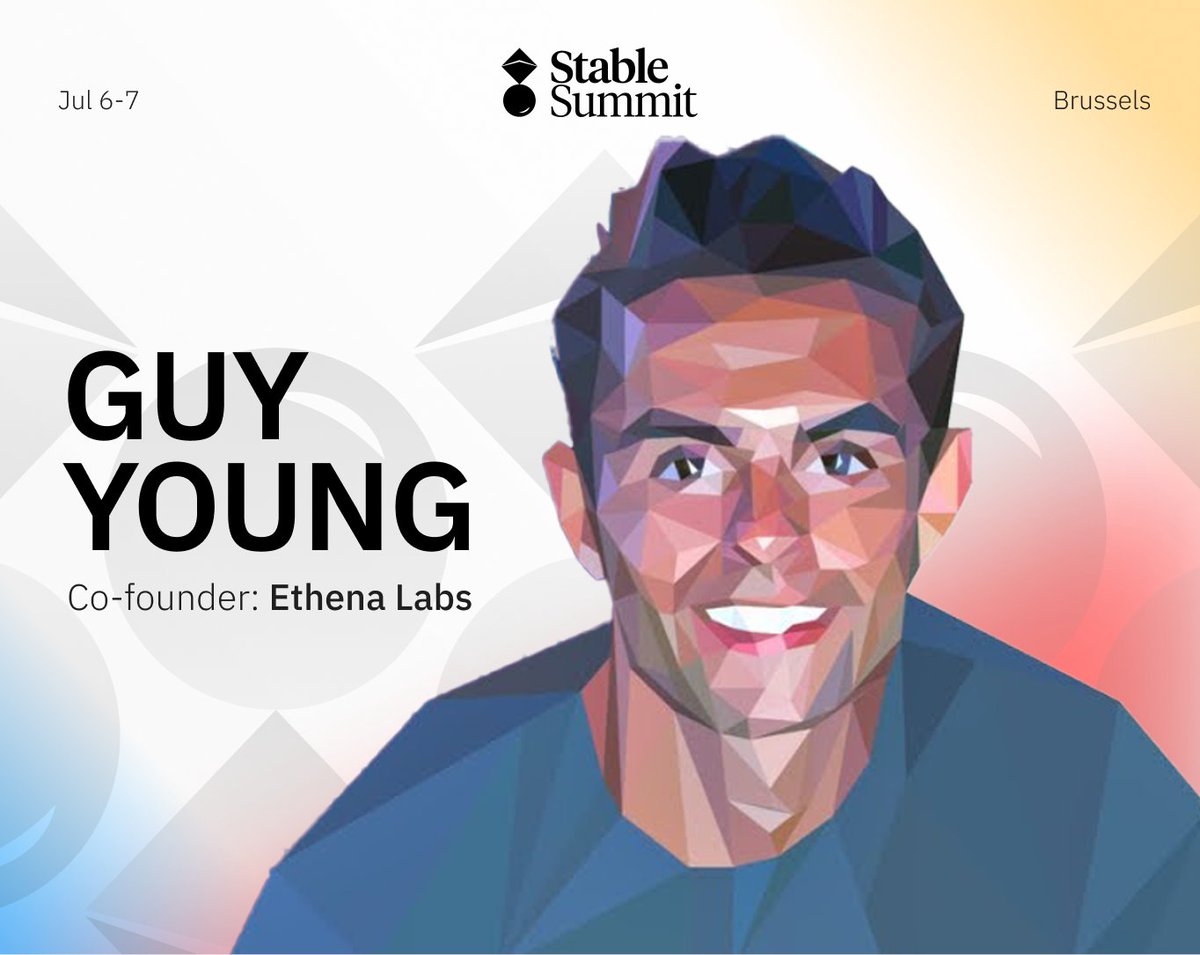 Stablecoin or synthetic dollar? Whatever it is, it's been breaking CT since its launch. We're excited to have @leptokurtic_, Founder @ethena_labs speaking at Stable Summit II! Meet the teams behind some of the hottest protocols this summer in Brussels. Link in bio.