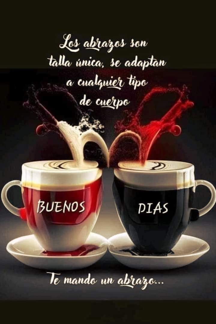 Buenos días, tengan un lindo martes , abrazo..☕️☕️