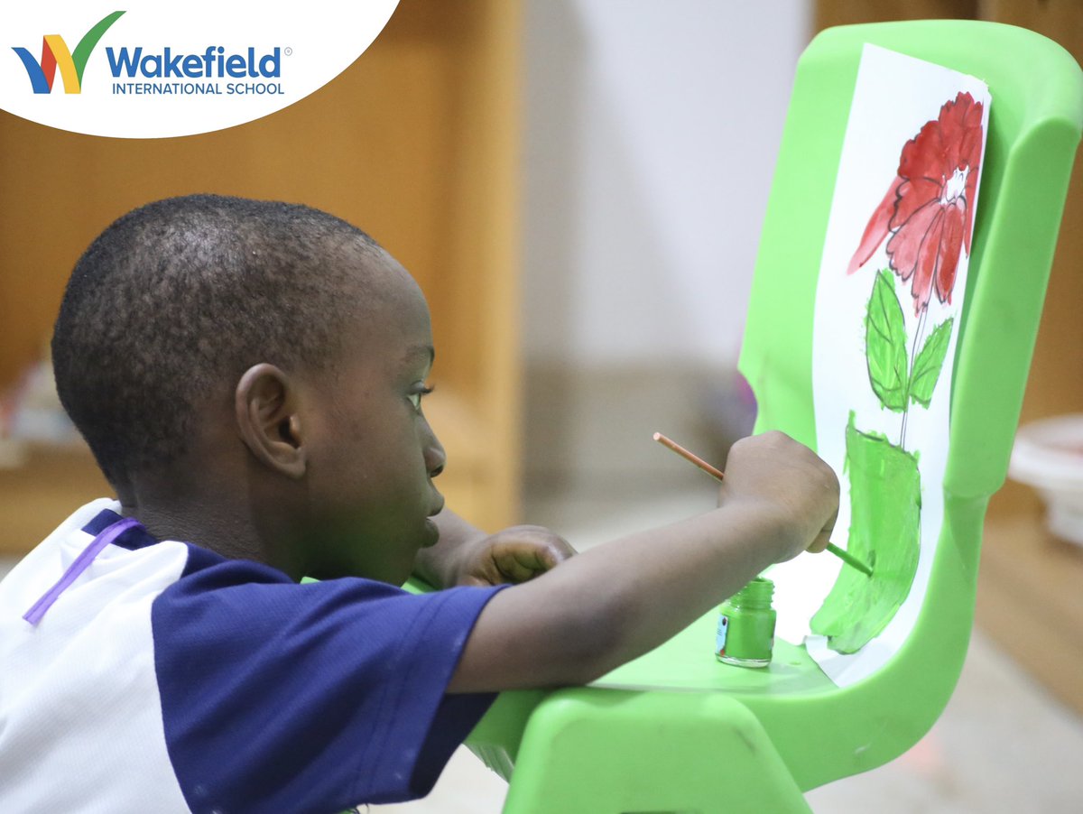 We infuse various forms of art into our teaching and learning programmes because of the transformative benefits of art in early childhood education. 
#WISIn2024 #WakefieldInternational   #WakefieldEducation #Wakefield #BestEducation #QualityEducation #schoolsinLagos #BestSchool