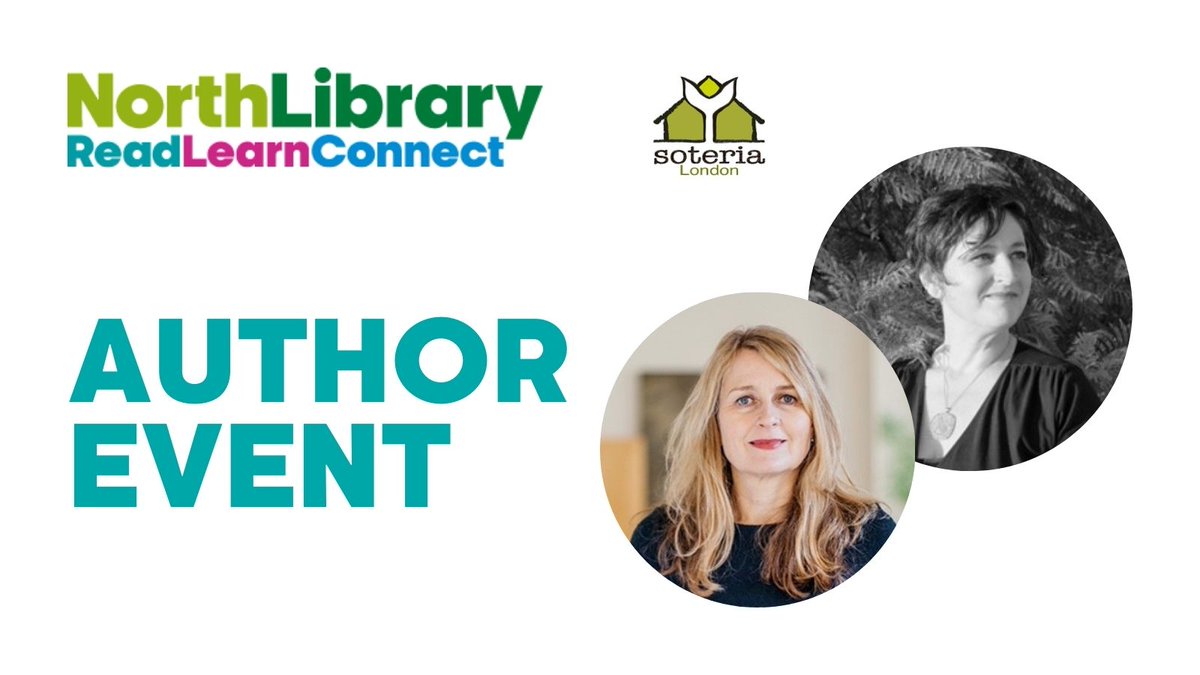We're really excited to welcome authors Tanya Frank and Christina Patterson to #NorthLibrary on Thursday 16 May, 6.30-7.30pm. They will be reading and discussing their books as part of #MentalHealthAwarenessWeek Book your free ticket: eventbrite.co.uk/e/mental-healt…..