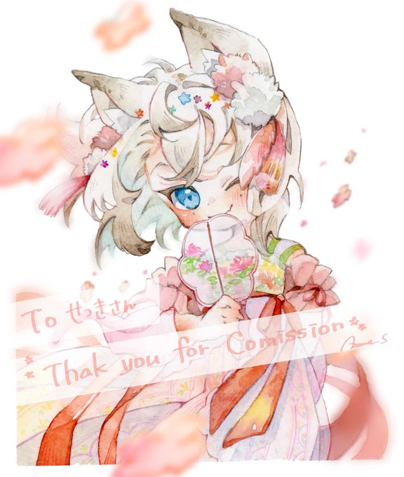 「thank you」 illustration images(Latest｜RT&Fav:50)