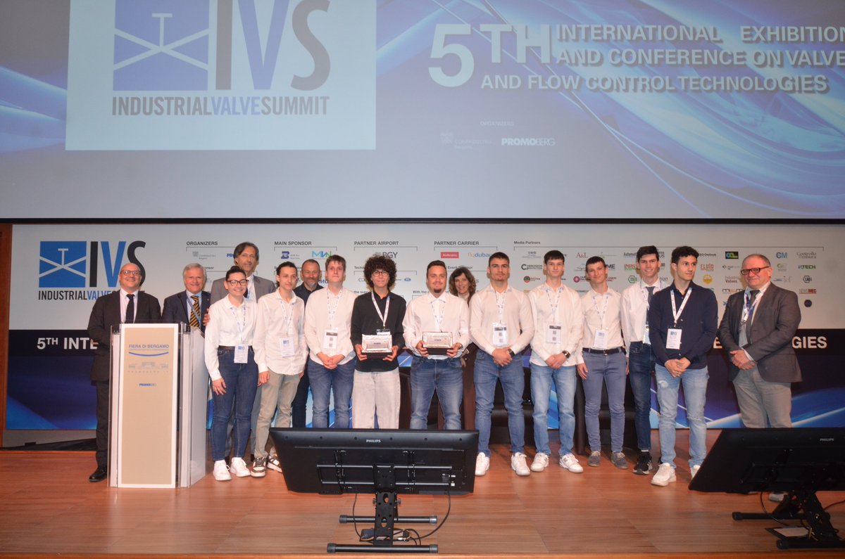 IVS YOUNG: “Roberto Brevi Scholarship” presentation and award ceremony #ivs2024 #ivsyoung @ConfindustriaBG @FieraBergamo @OMBValves