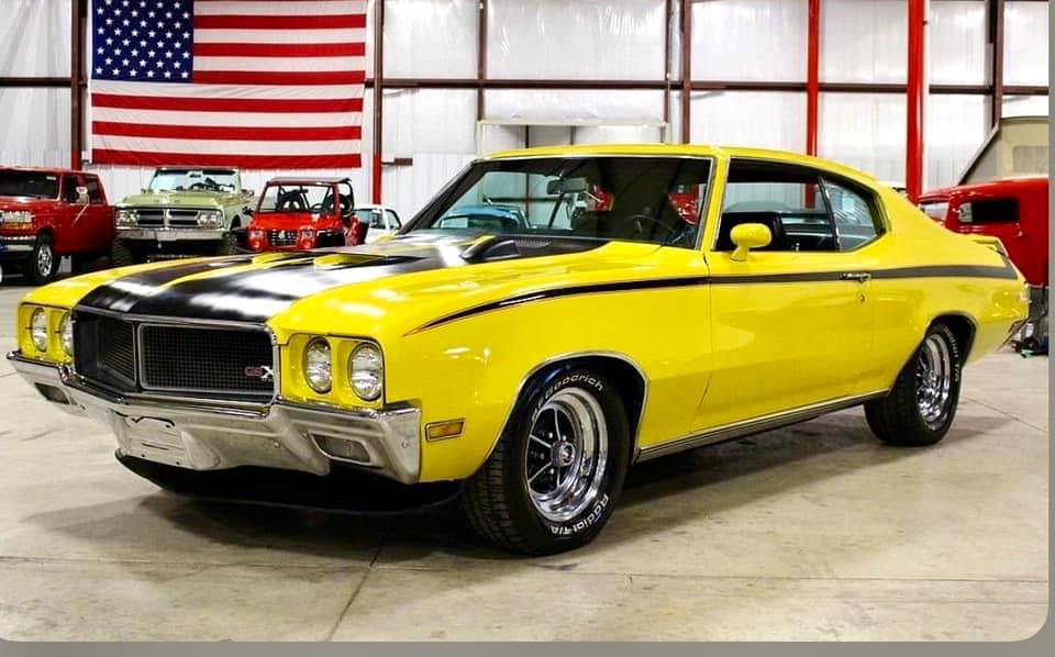 Another favorite of mine…the 70 Buick GSX…awesome