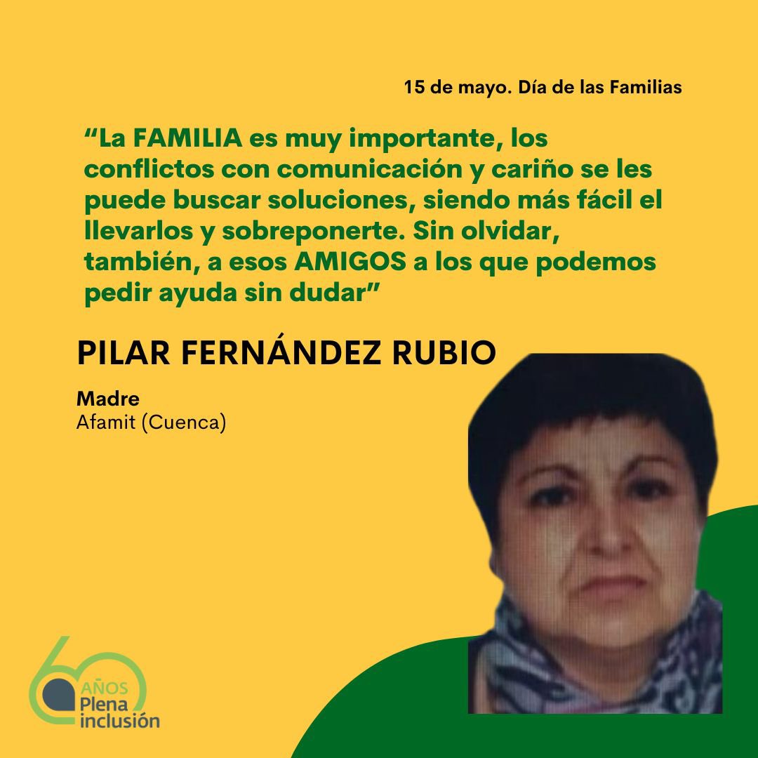 Esta reflexión sobre la importancia de la familia y la amistad en nuestras vidas refuerza la noción de que el apoyo mutuo, ya sea de la familia o de los amigos, es esencial para superar desafíos. ¡Gracias por compartirla, Pilar! #elvalordelasfamilias #plena60años