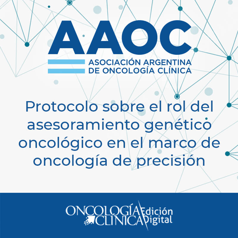 Link de acceso: oncologiaclinica.aaoc.org.ar/index.php/onco… @inc_argentina