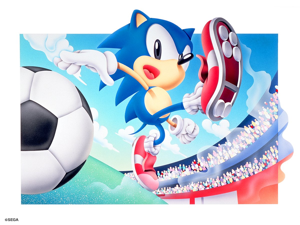 5月15日は #Jリーグの日 ⚽ ソニックならサッカーでも活躍すること間違いなし🦔💨 持ち前の俊足とリーダーシップを活かして、チームを勝利に導いてくれそうですね🏆 #ソニック