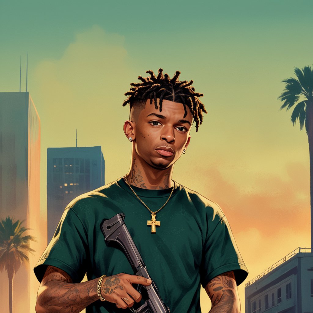 PicassoPix's tweet image. 21 Savage Inspired GTA V Style! #GamingLife #AvatarCustomization #GTAStyle #21Savage #PicassoPix #GamingCommunity #VirtualIdentity