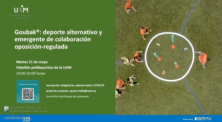 Víctor Manso-Lorenzo (@ef_140) on Twitter photo ¿Aprender jugando al <a href="/goubak_sport/">GOUBAK ®</a> ? Junto a <a href="/Jav_Fra_Gar/">Javier Fraile García</a> <a href="/An_Ibaibarriaga/">Ángel Ibaibarriaga Toset</a> <a href="/ZapateroAyuso/">Jorge Agustín Zapatero Ayuso</a> taller en <a href="/FaculEDUAM/">FACULTAD DE FORMACIÓN DEL PROFESORADO Y EDUCACIÓN</a> con visita internacional de Ricardo Acuña <a href="/codasportsarg/">Ricardo Acuña (h)</a> que traerá novedades #Goubak en Argentina y mucho más. 💪🏻
Inscripciones gratuitas en:
forms.office.com/Pages/Response… ¿Aprender jugando al <a href="/goubak_sport/">GOUBAK ®</a> ? Junto a <a href="/Jav_Fra_Gar/">Javier Fraile García</a> <a href="/An_Ibaibarriaga/">Ángel Ibaibarriaga Toset</a> <a href="/ZapateroAyuso/">Jorge Agustín Zapatero Ayuso</a> taller en <a href="/FaculEDUAM/">FACULTAD DE FORMACIÓN DEL PROFESORADO Y EDUCACIÓN</a> con visita internacional de Ricardo Acuña <a href="/codasportsarg/">Ricardo Acuña (h)</a> que traerá novedades #Goubak en Argentina y mucho más. 💪🏻
Inscripciones gratuitas en:
forms.office.com/Pages/Response…