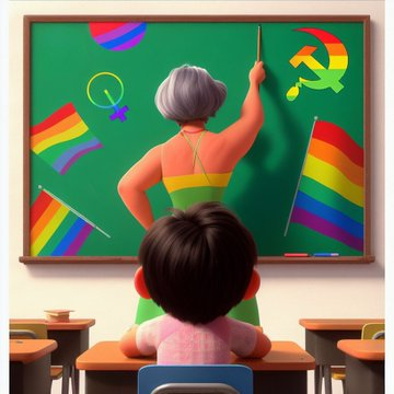 ¡Hay que frenar el adoctrinamiento ideológico en las aulas!