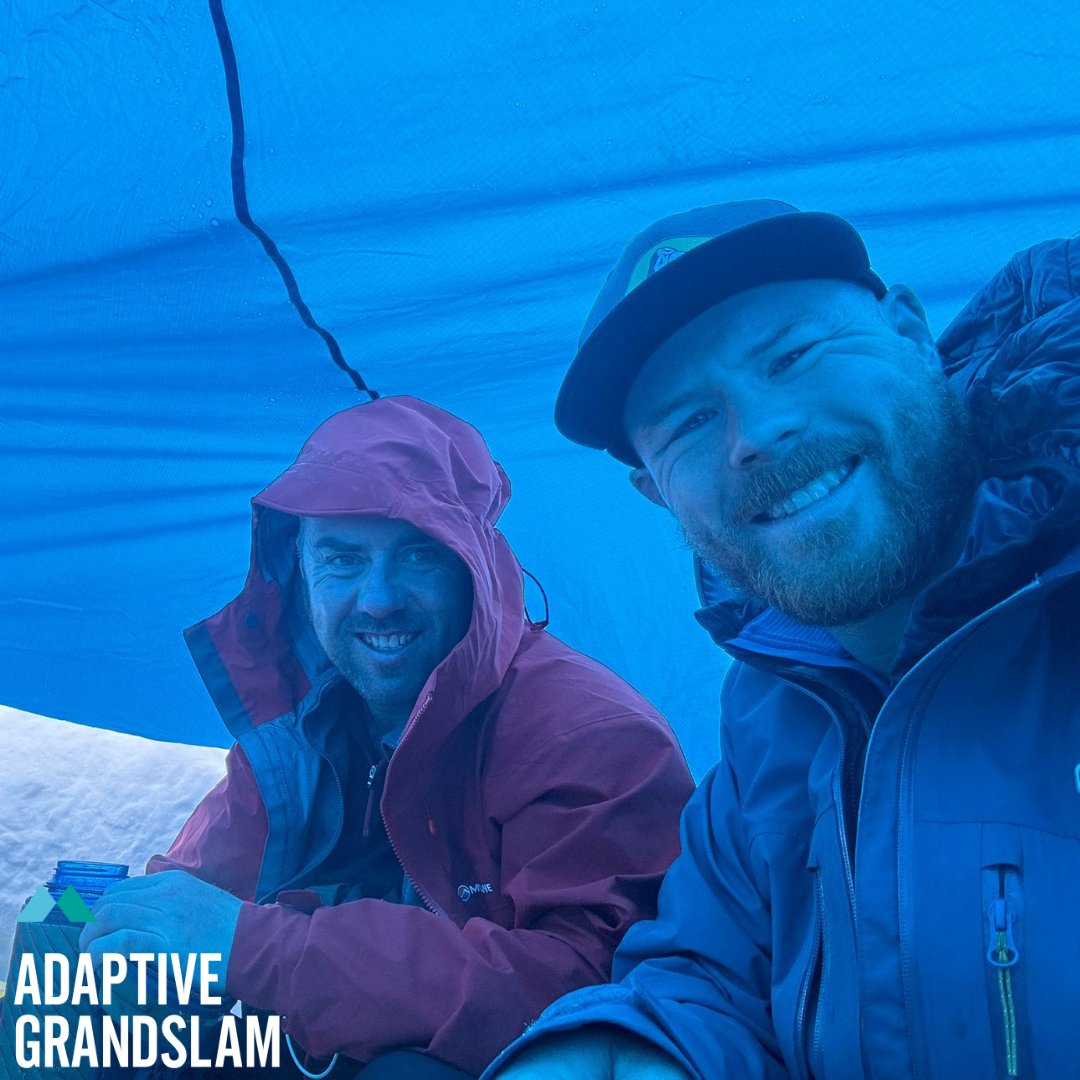 AdaptGrandSlam's tweet photo. 1/2 Our team have now made it up to 14,000ft (over 4,200m), and successfully got all their gear and supplies up with them. Now loaded up & going strong, everyone is happy and ready to press on.
#denali #ags #adaptivesports #adaptiveclimbing #adaptiveadventures https://t.co/hfgqczBzXl