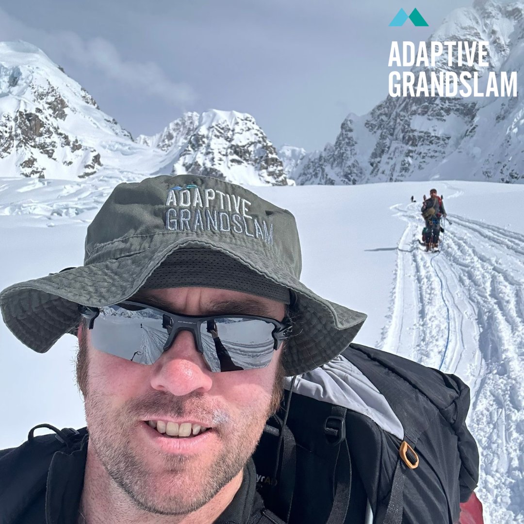 AdaptGrandSlam's tweet photo. 1/2 Our team have now made it up to 14,000ft (over 4,200m), and successfully got all their gear and supplies up with them. Now loaded up & going strong, everyone is happy and ready to press on.
#denali #ags #adaptivesports #adaptiveclimbing #adaptiveadventures https://t.co/hfgqczBzXl